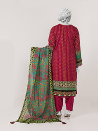 Lawn Printed 3 Piece Unstitched | PJBWU-2601124