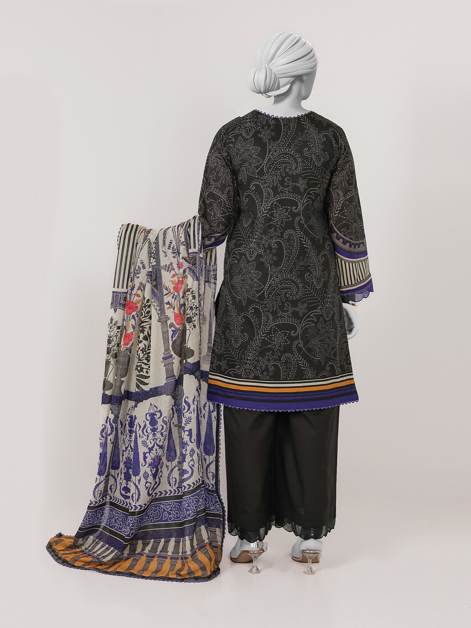 Lawn Printed 3 Piece Unstitched | PJBWU-2601125