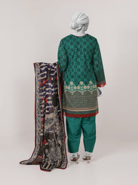 Lawn Printed 3 Piece Unstitched | PJBWU-2601127