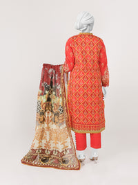 Lawn Printed 3 Piece Unstitched | PJBWU-2601129