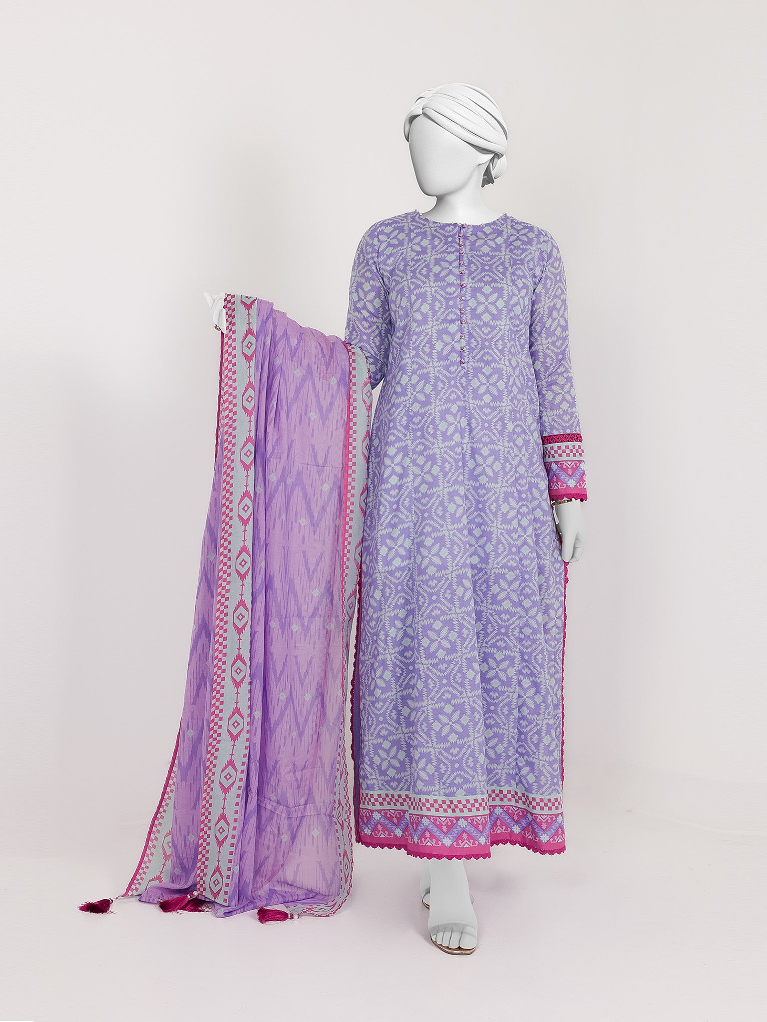 Lawn Printed 3 Piece Unstitched | PJBWU-2601132-B