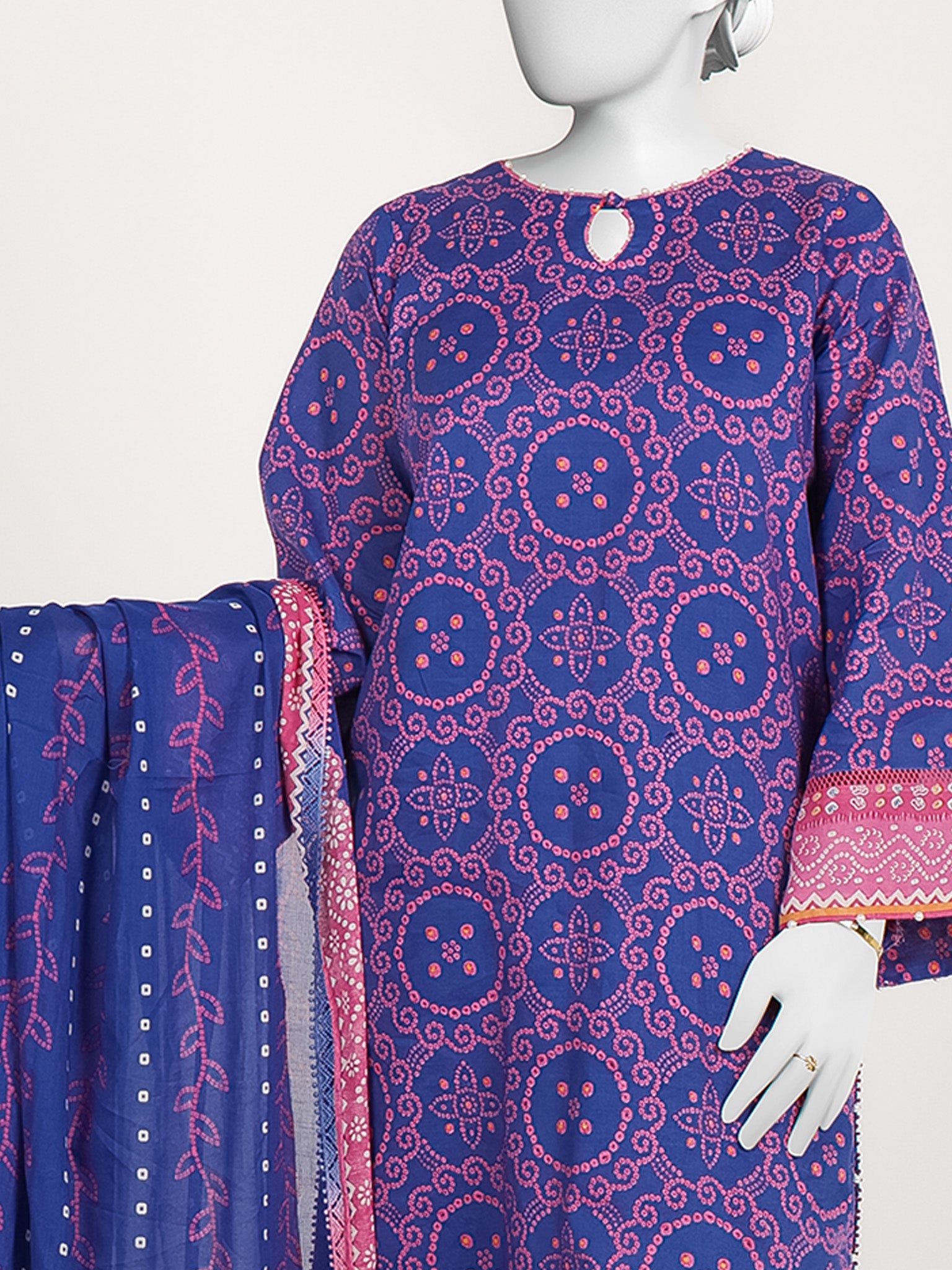 Lawn Printed 3 Piece Unstitched | PJBWU-2601135-A