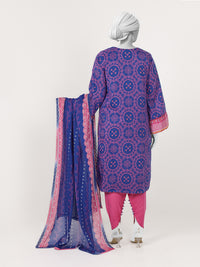 Lawn Printed 3 Piece Unstitched | PJBWU-2601135-A