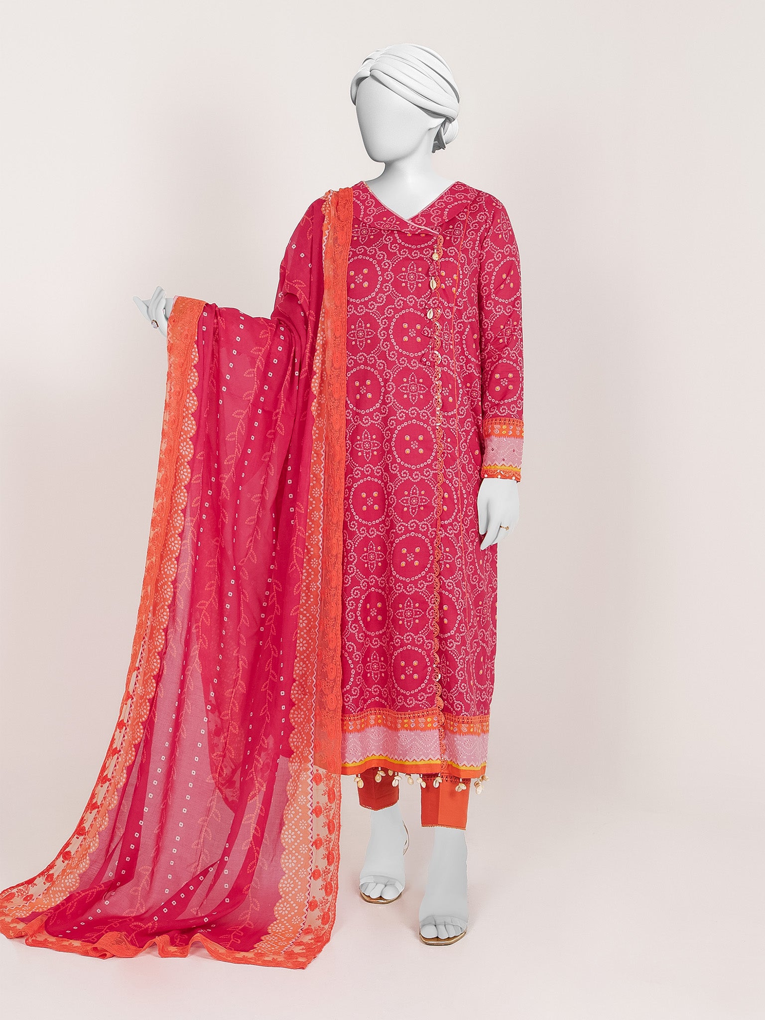 Lawn Printed 3 Piece Unstitched | PJBWU-2601135-B