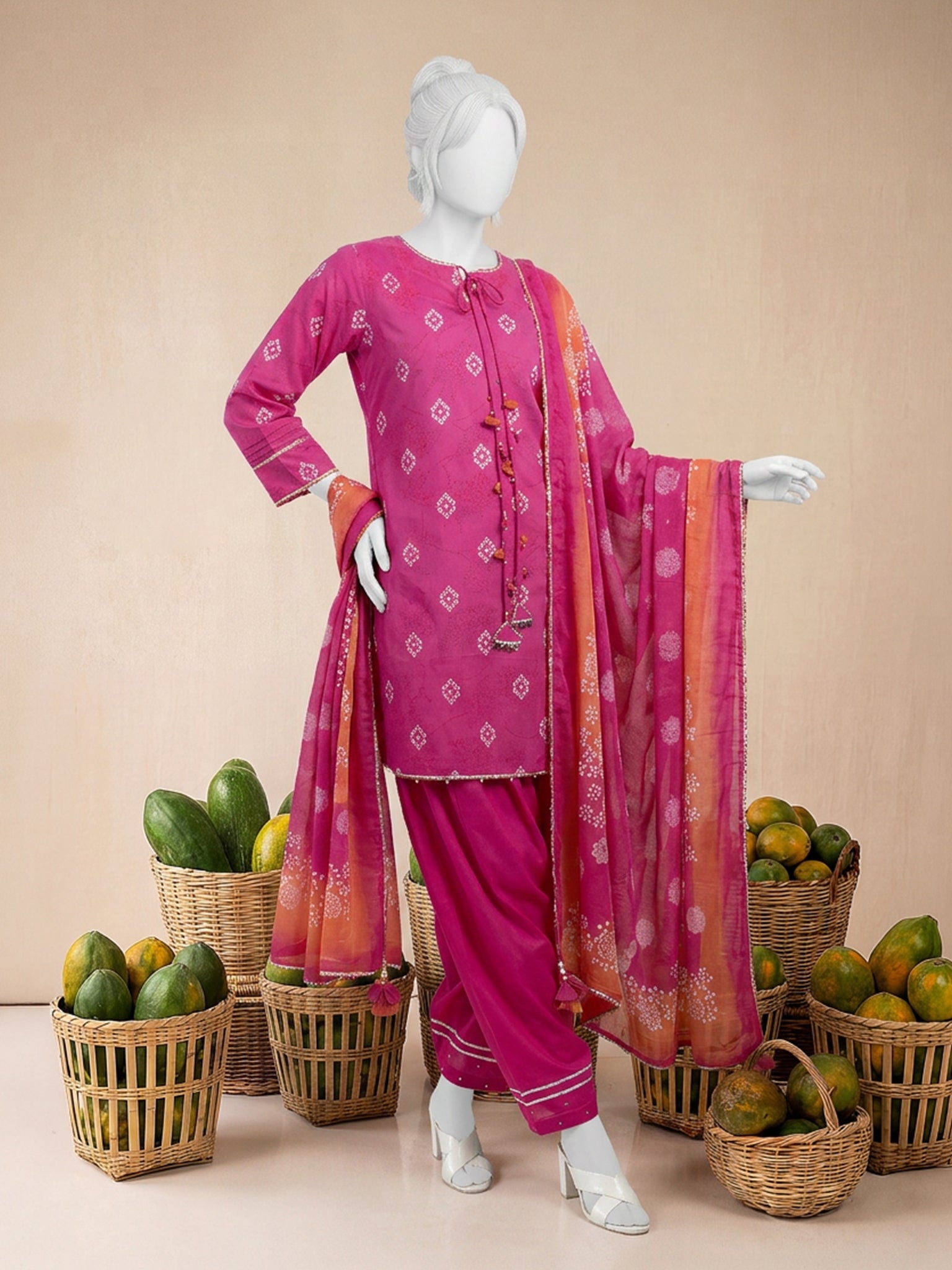 Lawn  Printed 3 Piece Unstitched | PJBWU-2601152