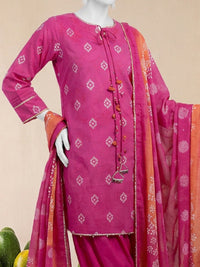 Lawn  Printed 3 Piece Unstitched | PJBWU-2601152