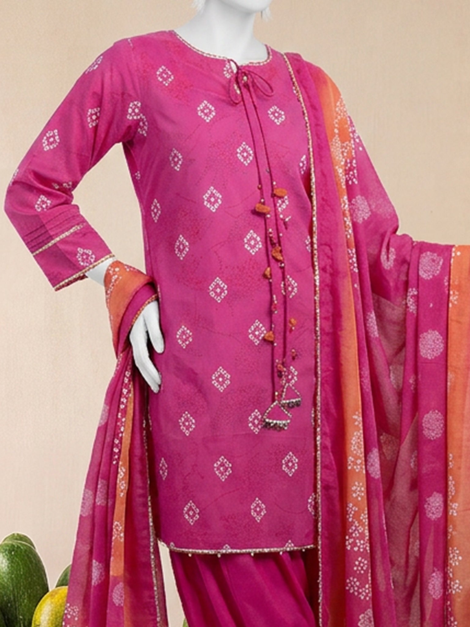 Lawn  Printed 3 Piece Unstitched | PJBWU-2601152
