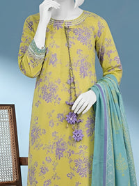 Lawn  Printed 3 Piece Unstitched | PJBWU-2601154B