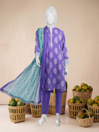 Lawn  Printed 3 Piece Unstitched | PJBWU-2601156B
