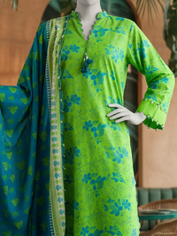 Lawn Printed 3Pc Unstitched Suit | PJBWU-2501136-A