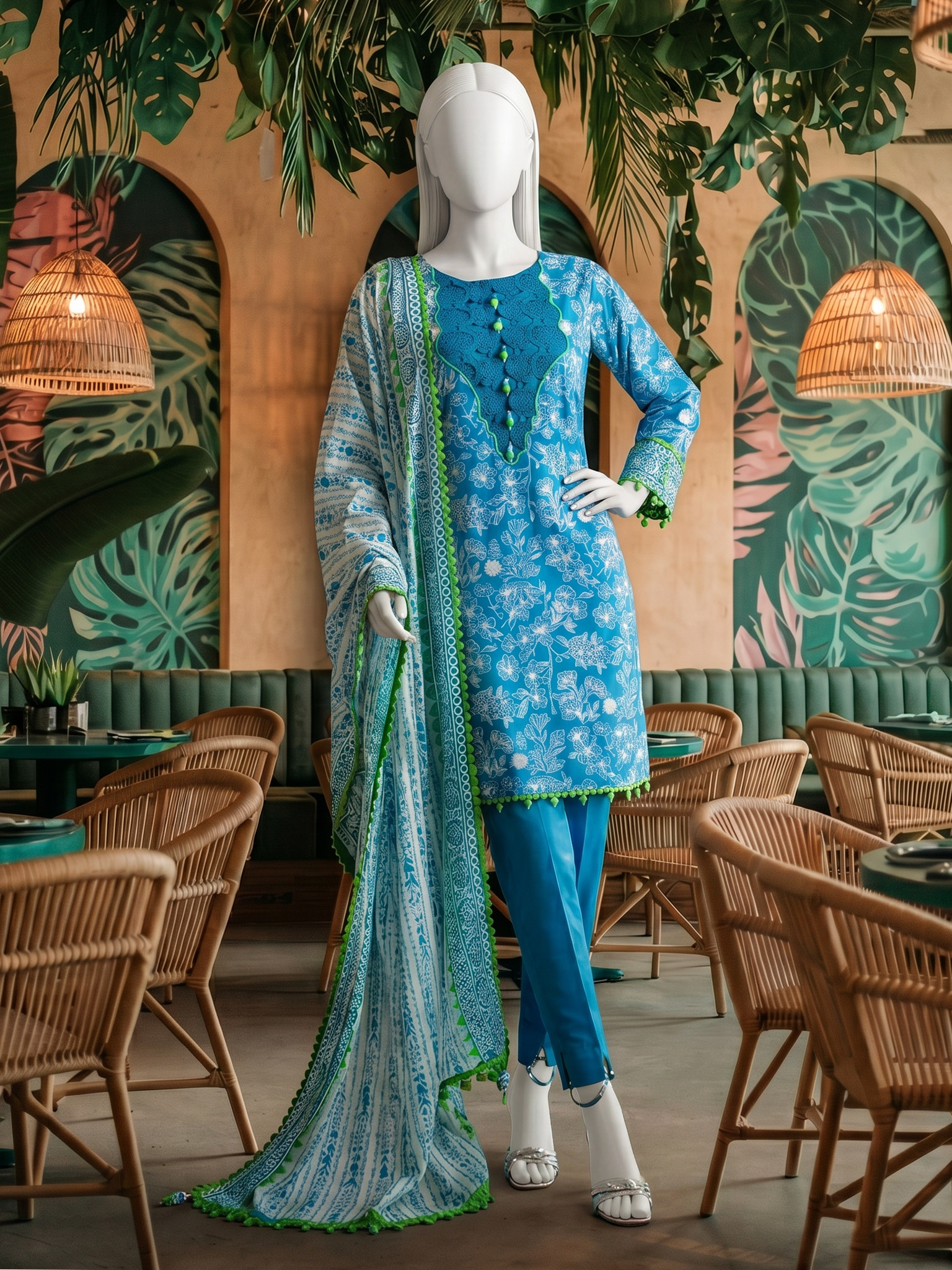 Lawn Printed 3Pc Unstitched Suit | PJBWU-2501137-A