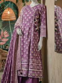 Lawn Printed 3Pc Unstitched Suit | PJBWU-2501138-B