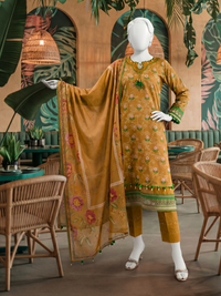 Lawn Printed 3Pc Unstitched Suit | PJBWU-2501144