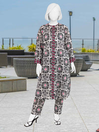 Printed Lawn Co-Ord Set  | PJBWUC-25012