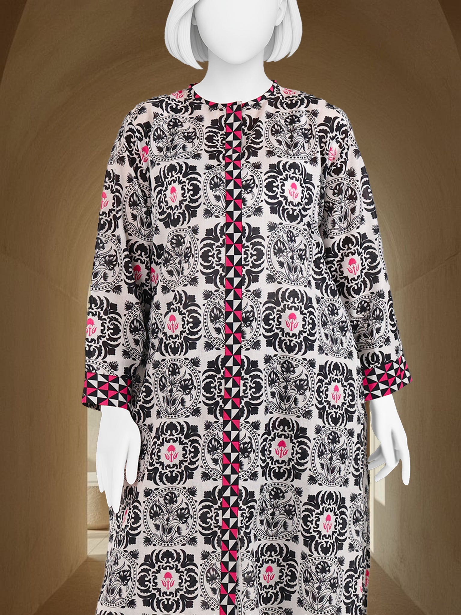 Printed Lawn Co-Ord Set  | PJBWUC-25012