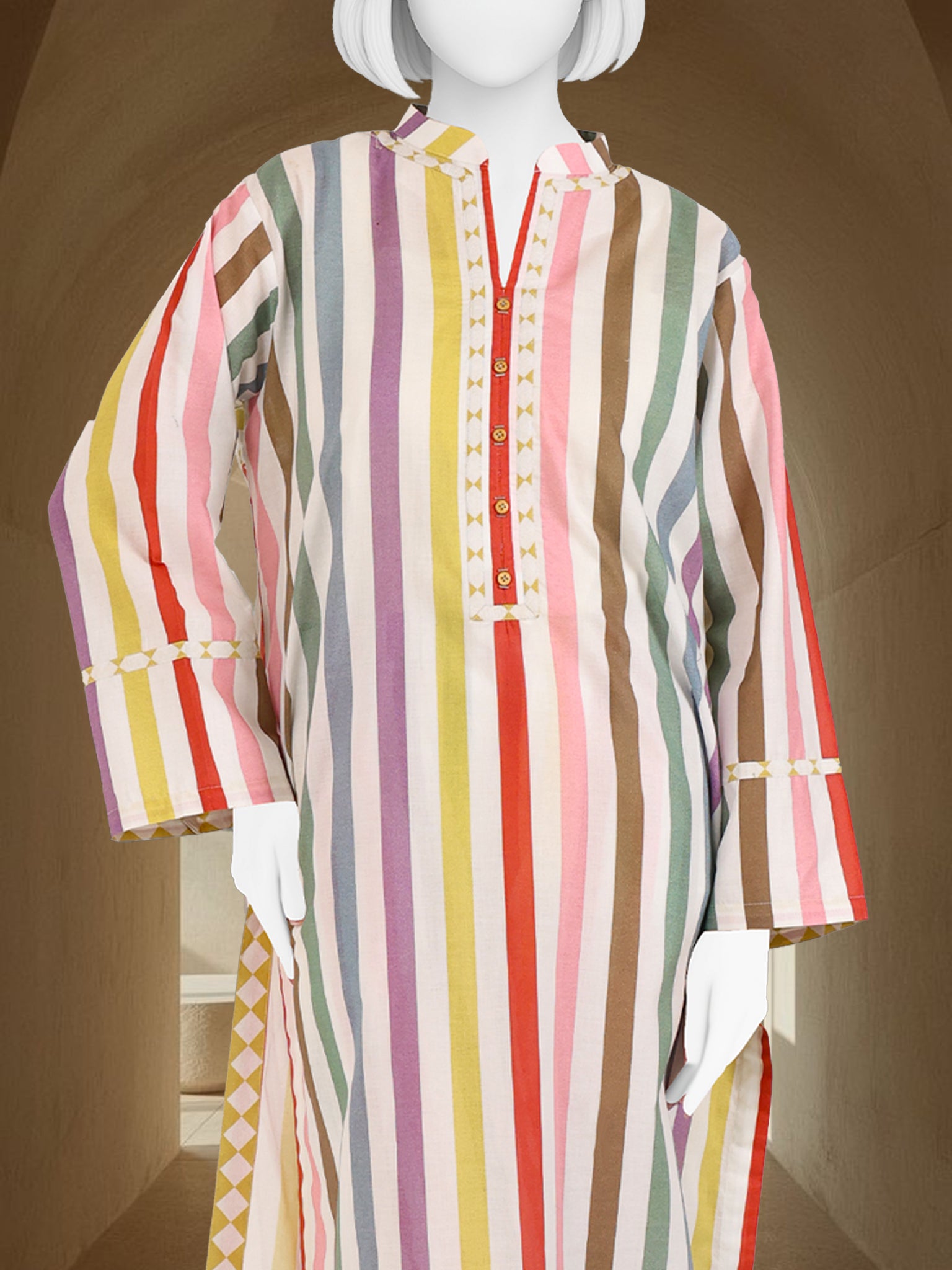 Printed Lawn Co-Ord Set  | PJBWUC-25014