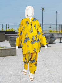 Printed Lawn Co-Ord Set  | PJBWUC-25020