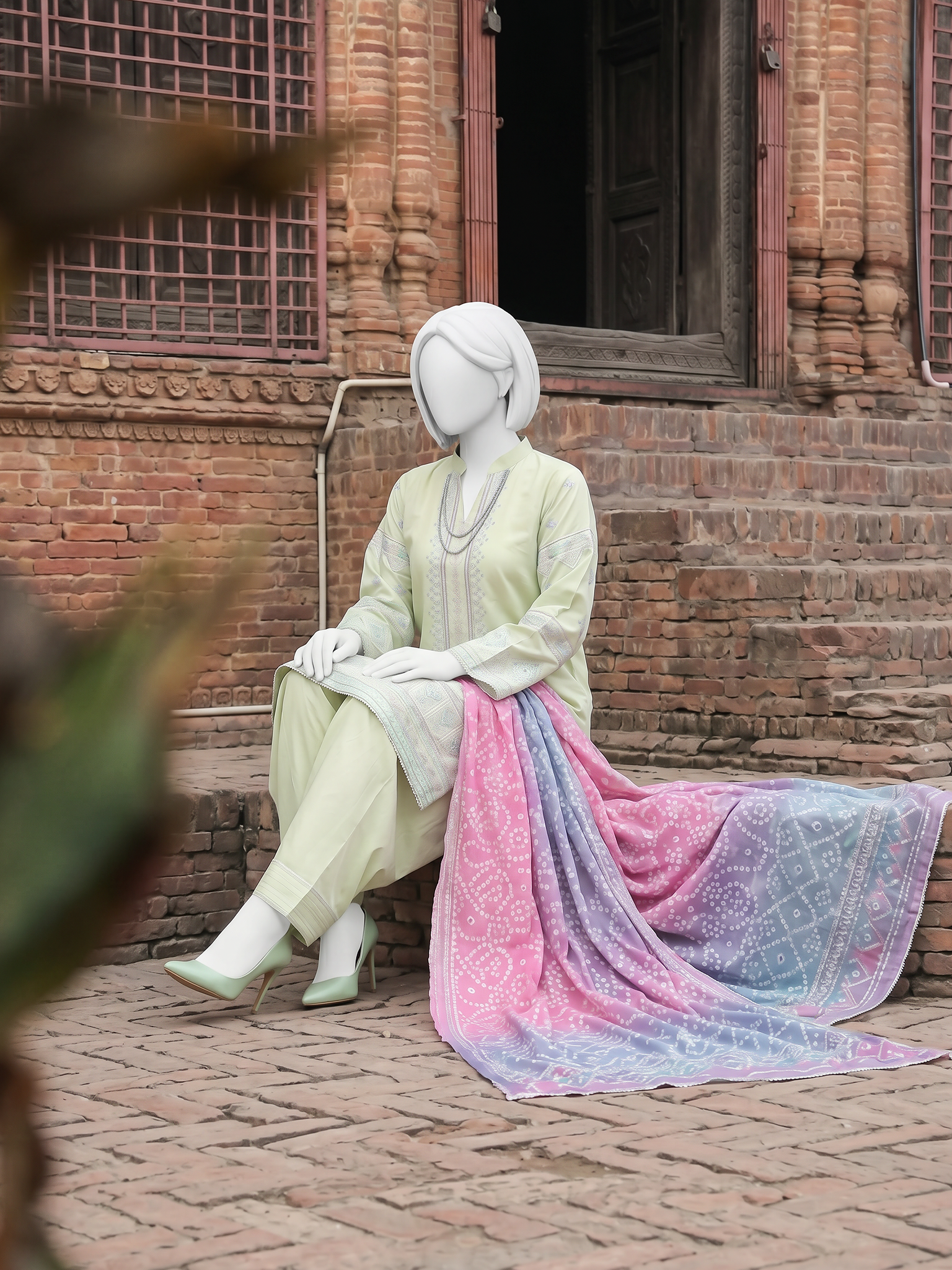 Lawn Embroidered 3 Piece Unstitched | PJBWUE-2601163