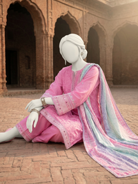Lawn Embroidered 3 Piece Unstitched | PJBWUE-2601164