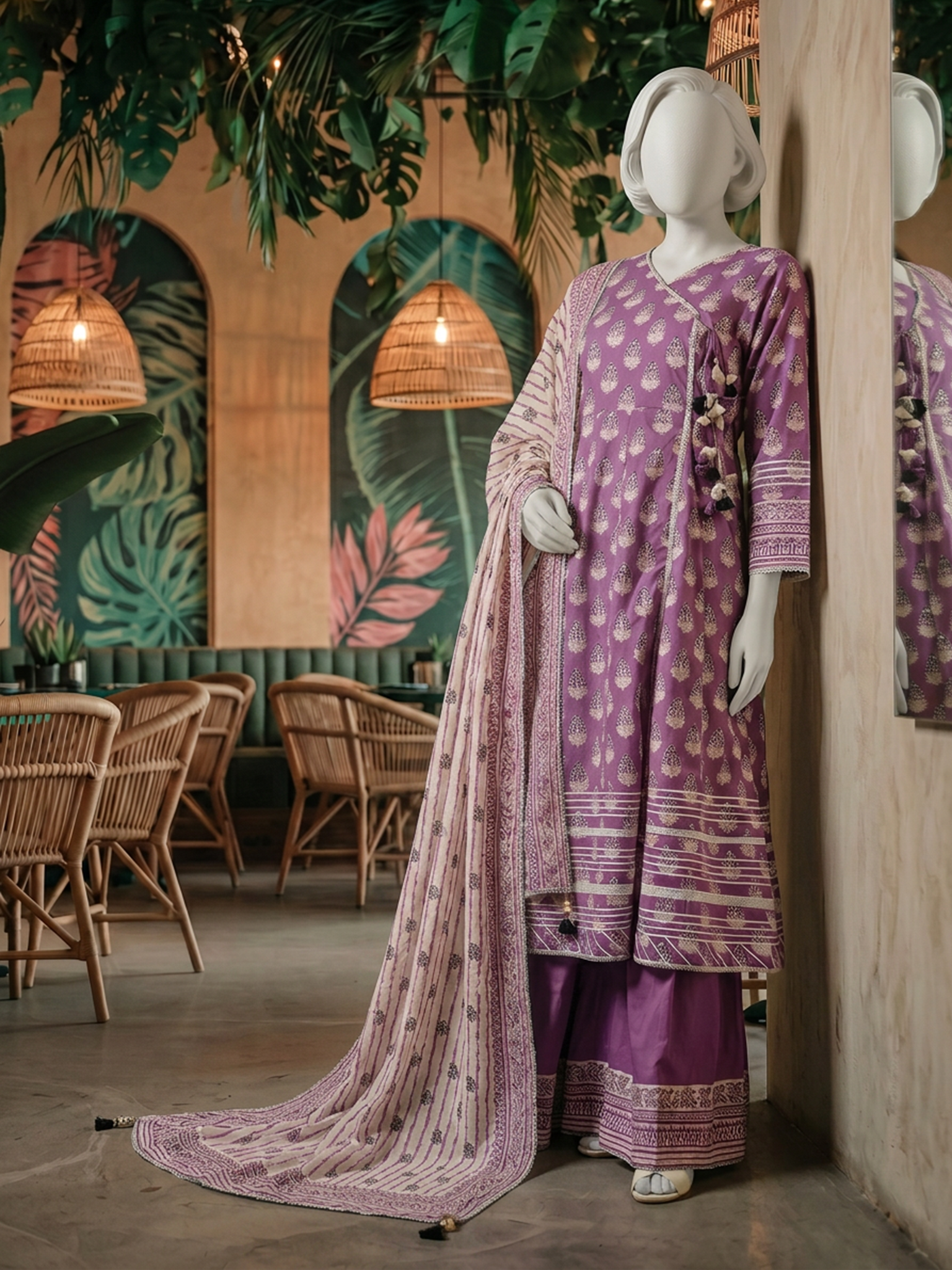 Lawn Printed 3Pc Unstitched Suit | PJBWU-2501138-B