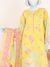 Printed Cross Doria Viscose 3Pc Unstitched Suit | PJCH-250914