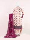 Printed Doria Viscose 3Pc Unstitched Suit | PJDR-250916
