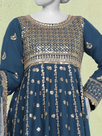 Chiffon Rang-e-Sahar 3Pc Unstitched Suit | PJLUXU-251052