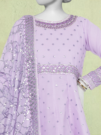 Chiffon Rang-e-Sahar 3Pc Unstitched Suit | PJLUXU-251055