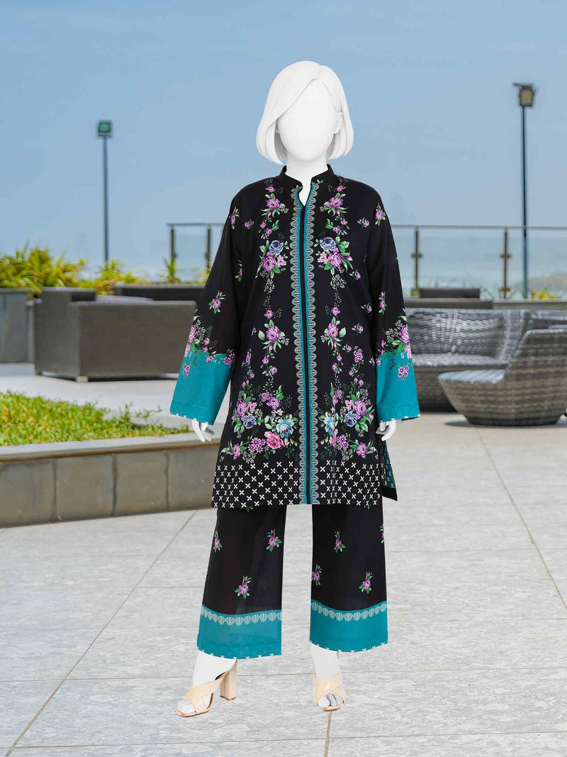 Printed Lawn Co-Ord Set  | PJLWUC-25003