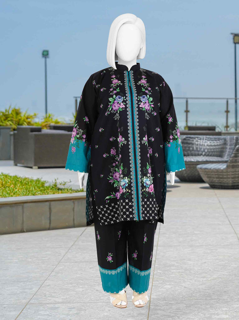 Printed Lawn Co-Ord Set  | PJLWUC-25003