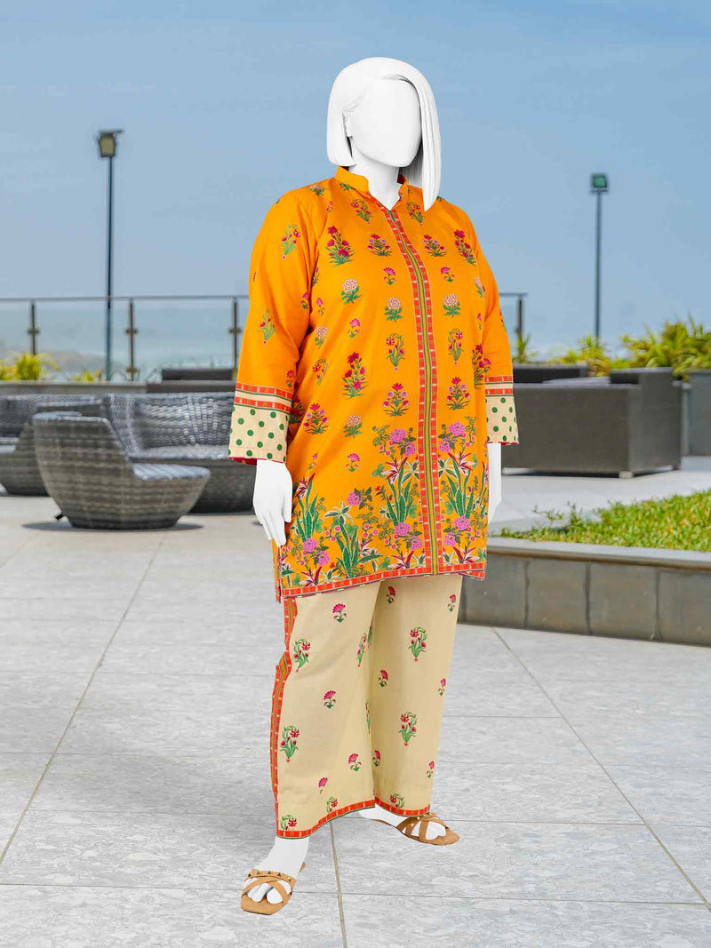Printed Lawn Co-Ord Set  | PJLWUC-25008