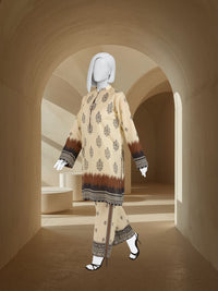 Printed Lawn Co-Ord Set  | PJLWUC-25017