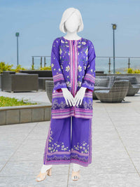 Printed Lawn Co-Ord Set  | PJLWUC-25019