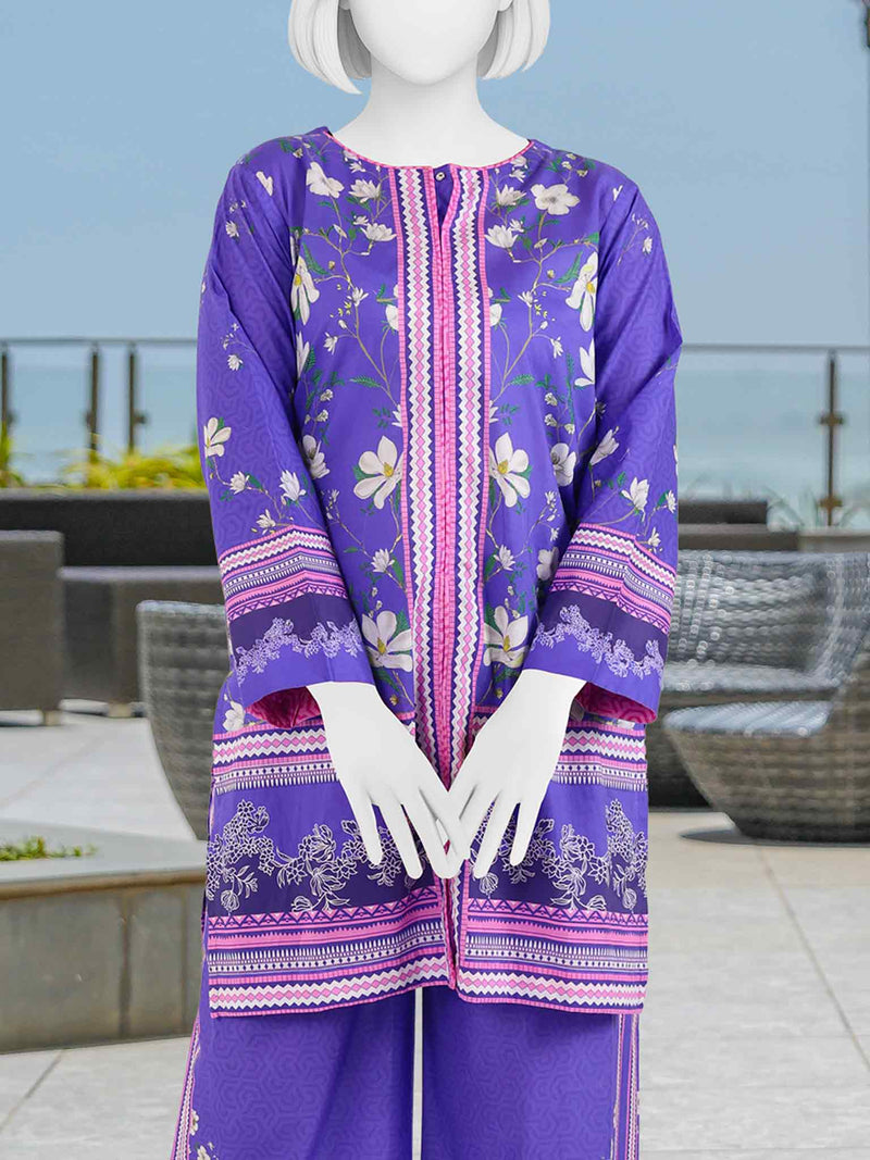 Printed Lawn Co-Ord Set  | PJLWUC-25019