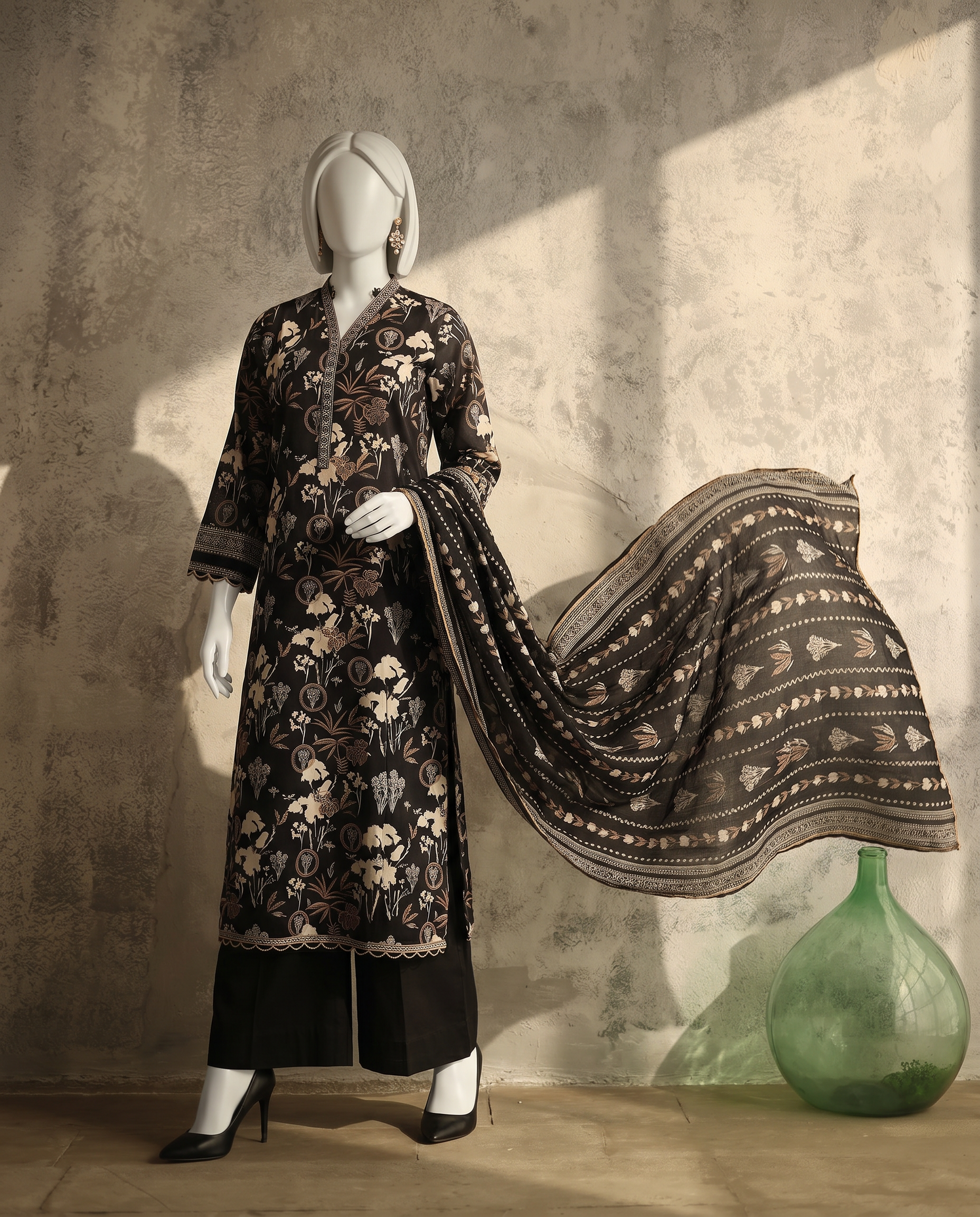 Lawn  Printed 3 Piece Unstitched | PJMCU-2601150A