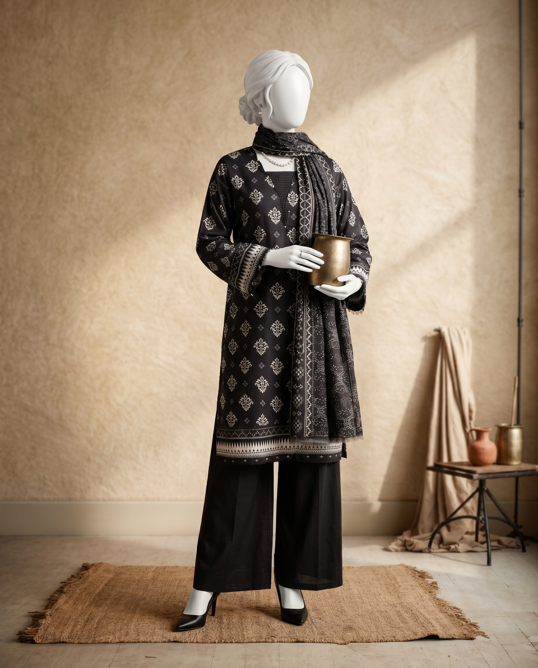 Lawn  Printed 3 Piece Unstitched | PJMCU-2601151A
