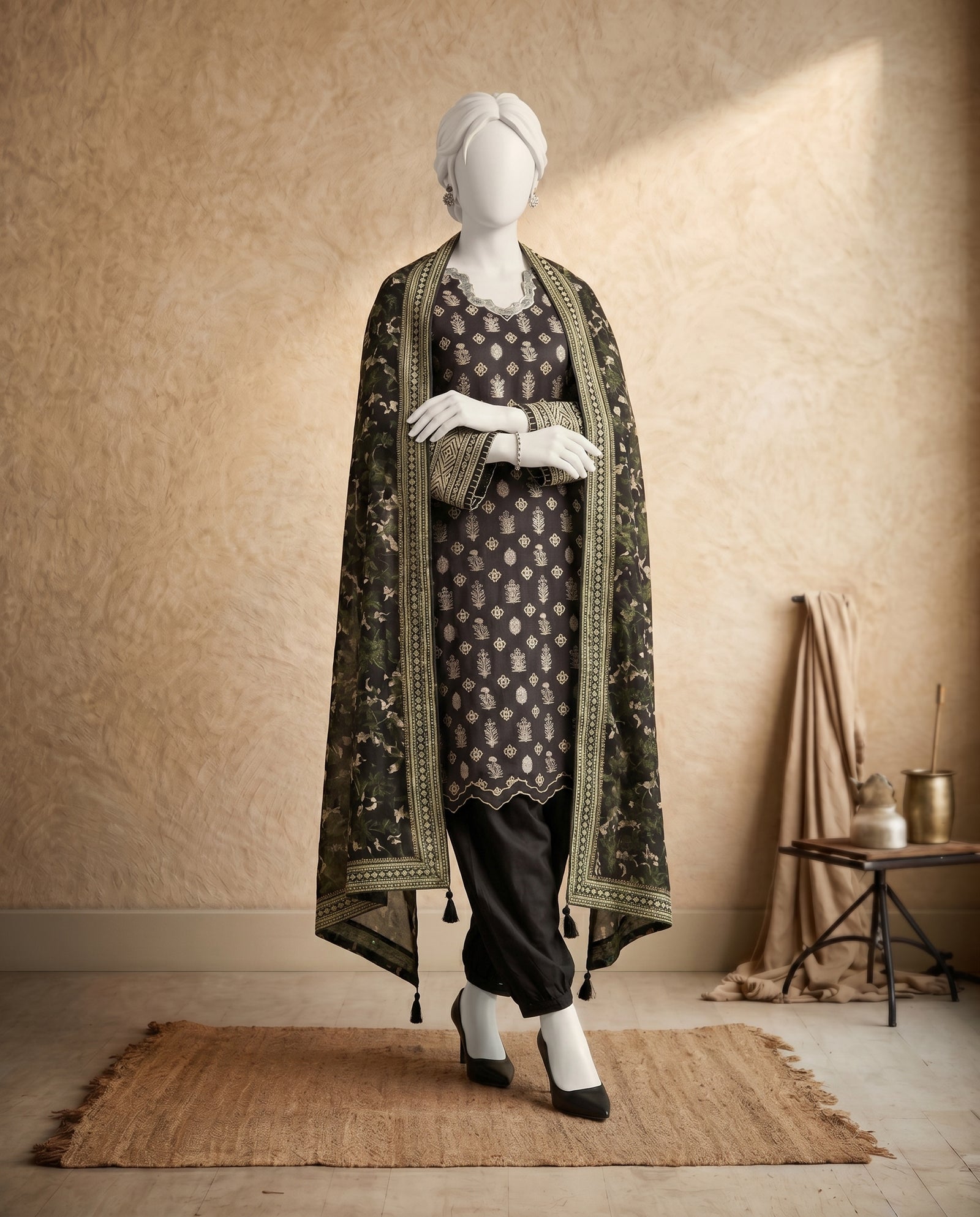 Lawn  Printed 3 Piece Unstitched | PJMCU-2601152B