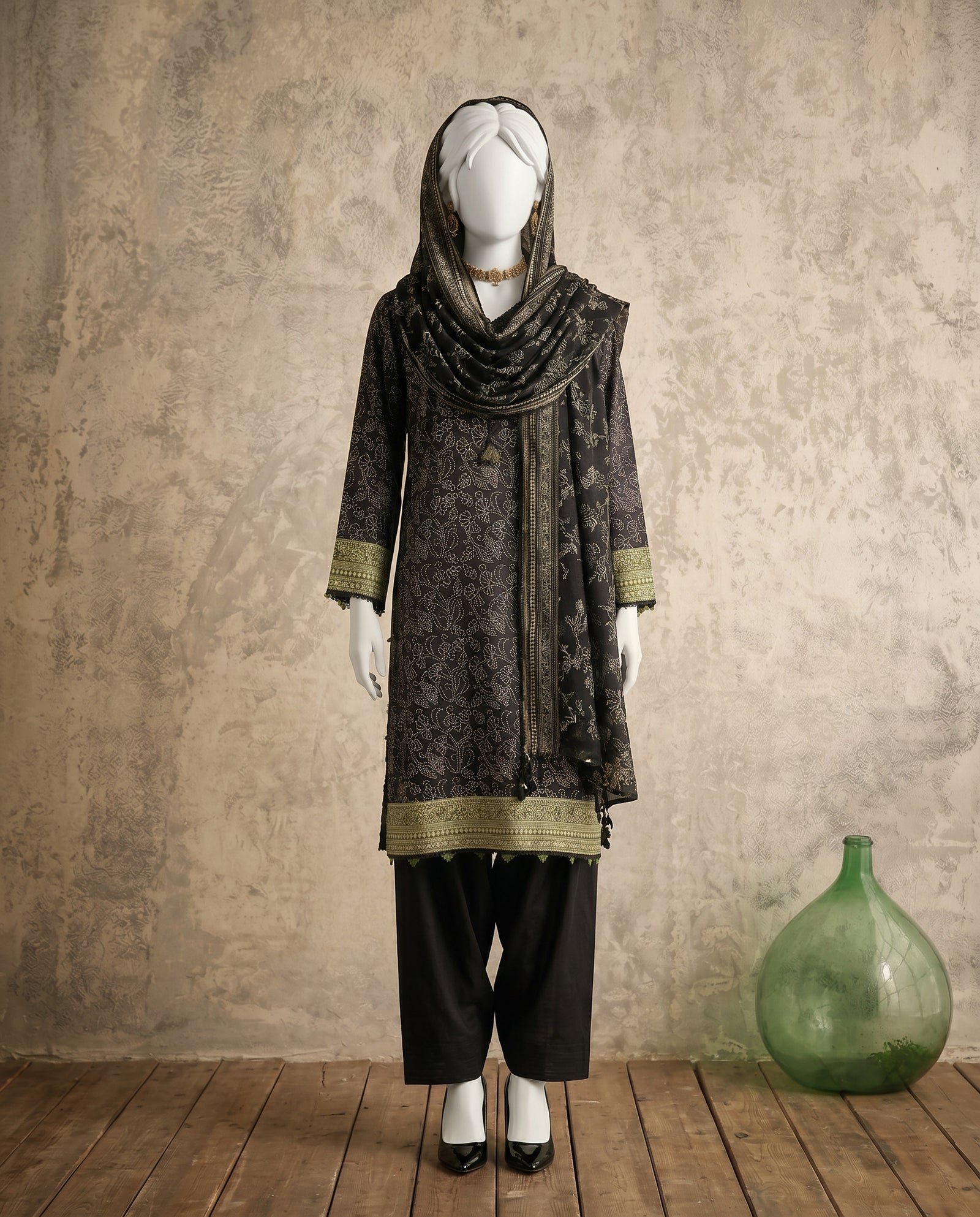 Lawn  Printed 3 Piece Unstitched | PJMCU-2601154B