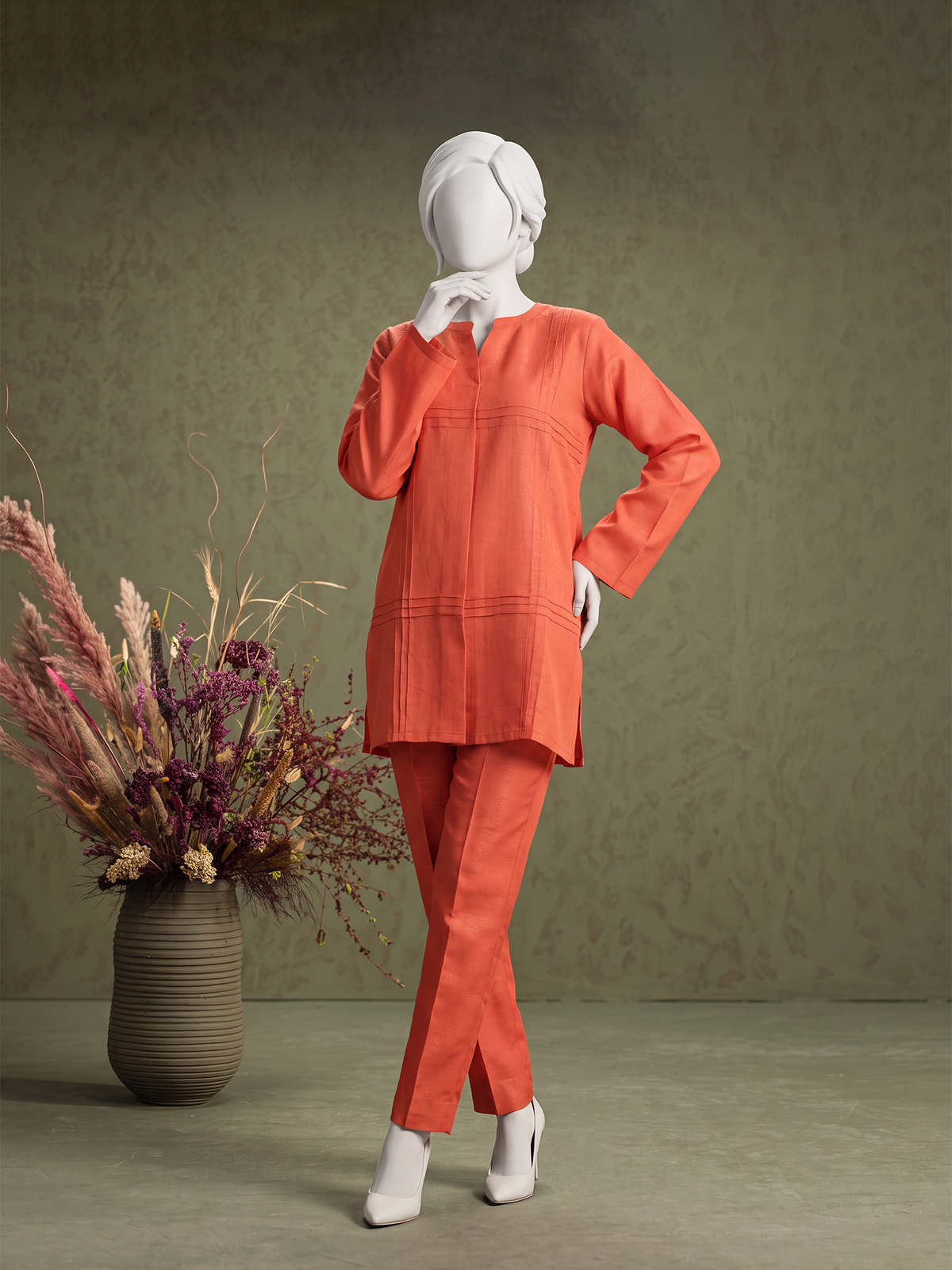 2Pc Stitched Suit Lumé | PJPWS-250596-A