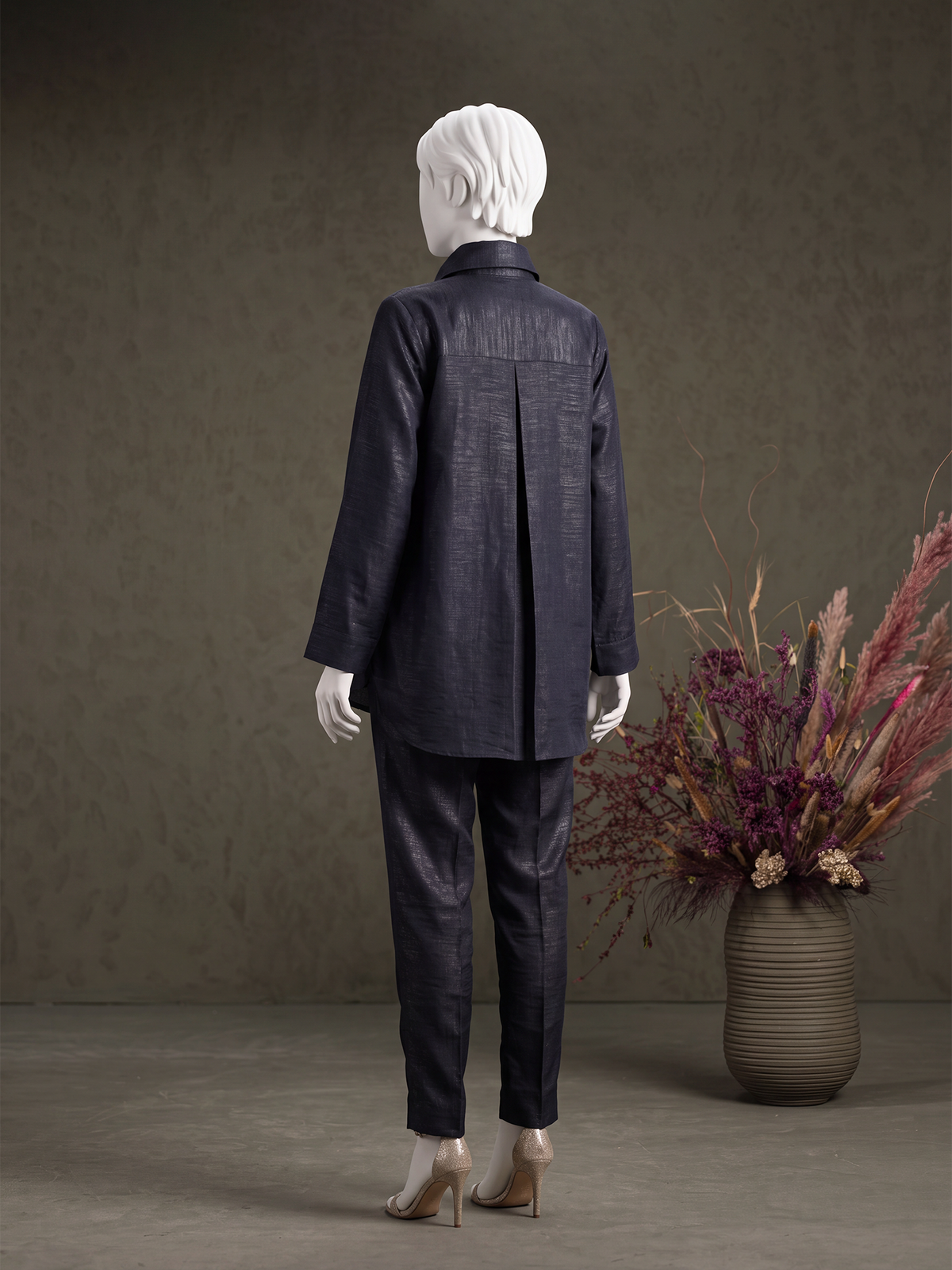 2Pc Stitched Suit Lumé | PJPWS-250593-C