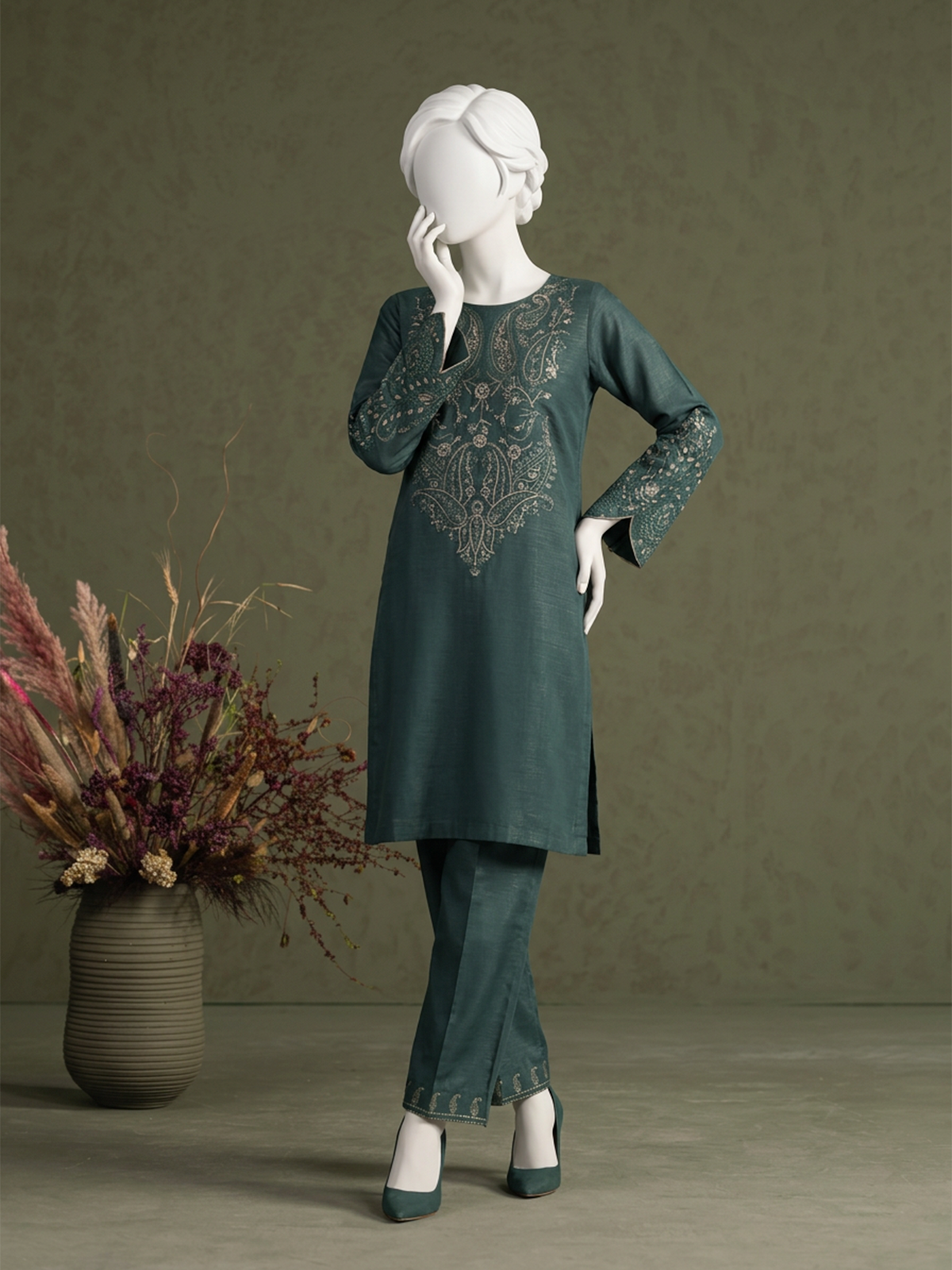 Chamki Lume 2Pc Stitched Suit | PJPWS260597B