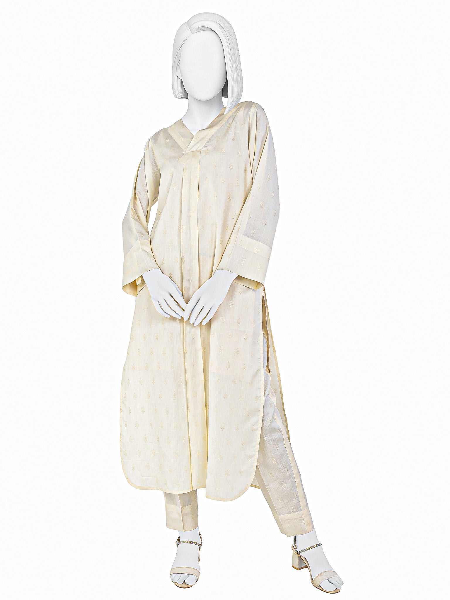 Luxury Jacquard Co-Ord Set  | PJPWS260581B