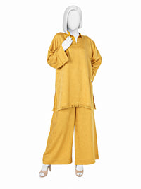 Luxury Jacquard Co-Ord Set  | PJPWS260583B