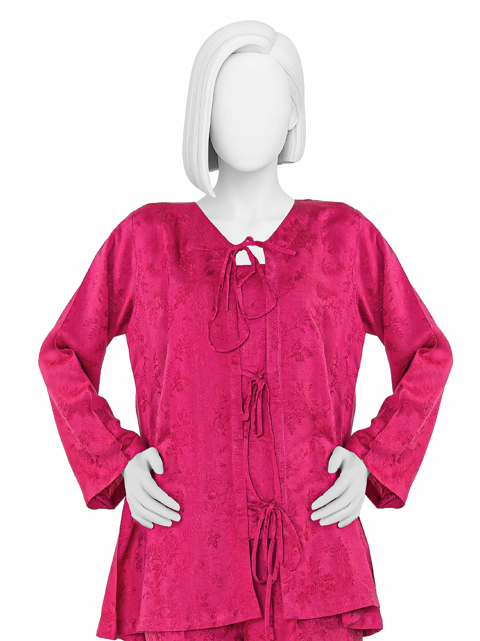 Luxury Jacquard Co-Ord Set  | PJPWS260586B