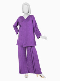 Luxury Jacquard Co-Ord Set  | PJPWS260588B