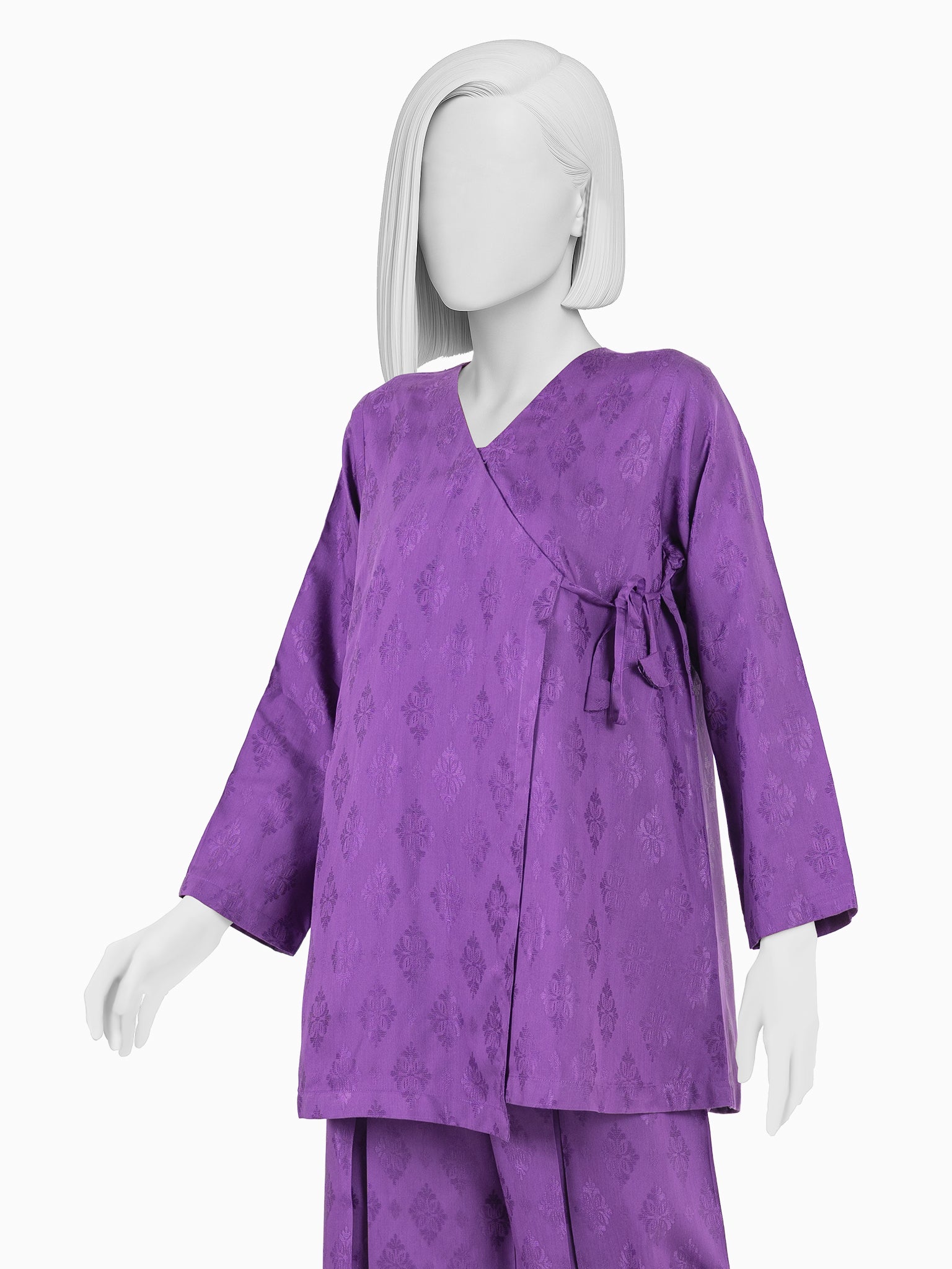 Luxury Jacquard Co-Ord Set  | PJPWS260588B