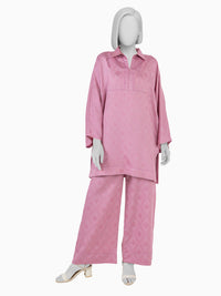 Luxury Jacquard Co-Ord Set  | PJPWS260590B