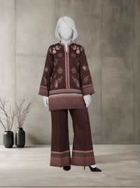 2Pc Stitched Luxury Sparkle Suit | PJSP-260923