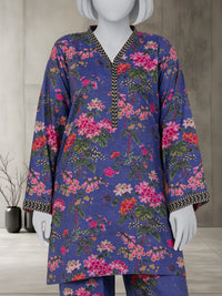 2Pc Stitched Luxury Sparkle Suit | PJSP-260924