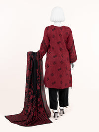 Printed Viscose 3Pc Unstitched Suit | PJVC-250902